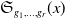 German upper S Subscript g 1 comma ellipsis comma g Sub Subscript r Subscript Baseline left parenthesis x right parenthesis