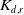 upper K Subscript d comma r