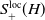 upper S Subscript plus Superscript normal l normal o normal c Baseline left parenthesis upper H right parenthesis
