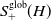 upper S Subscript plus Superscript normal g normal l normal o normal b Baseline left parenthesis upper H right parenthesis