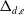 normal upper Delta Subscript d comma e