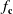 f Subscript bold c