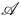script upper A