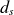 d Subscript s