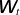 sans serif bold italic upper W Subscript t