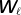 sans serif bold italic upper W Subscript script l