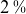 2 percent sign