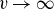 v right arrow normal infinity