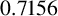 0.7156