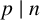 p vertical bar n
