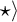 star right angle bracket