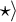 star right angle bracket