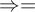 right double arrow equals