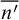 n prime overbar