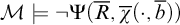script upper M true not normal upper Psi left parenthesis upper R overbar comma ModifyingAbove chi With quotation dash left parenthesis dot comma b overbar right parenthesis right parenthesis