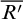 upper R prime overbar
