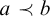 a precedes b