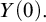 upper Y left parenthesis 0 right parenthesis period