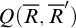 upper Q left parenthesis upper R overbar comma upper R overbar Superscript prime Baseline right parenthesis
