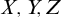 upper X comma upper Y comma upper Z