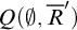 upper Q left parenthesis normal empty set comma upper R overbar Superscript prime Baseline right parenthesis