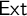 sans serif upper E x t
