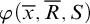 phi left parenthesis x overbar comma upper R overbar comma upper S right parenthesis