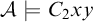 script upper A true upper C 2 x y