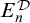 upper E Subscript n Superscript script upper D