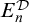 upper E Subscript n Superscript script upper D