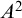 upper A squared