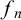 f Subscript n