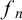 f Subscript n
