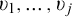 upsilon 1 comma ellipsis comma upsilon Subscript j Baseline