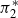 pi 2 Superscript asterisk