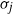 sigma Subscript j