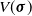 upper V left parenthesis bold italic sigma right parenthesis