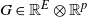 upper G element of double struck upper R Superscript upper E Baseline circled times double struck upper R Superscript p