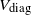 upper V Subscript normal d normal i normal a normal g