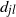 d Subscript j l