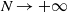 upper N right arrow plus normal infinity