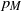 p Subscript upper M