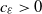 c Subscript epsilon Baseline greater than 0