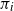 pi Subscript i