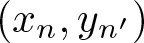 left parenthesis xn comma yn prime right parenthesis