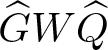 upper G caret WQ caret