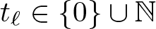 t script l element of left brace 0 right brace union upper N