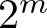 2 m