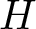 upper H
