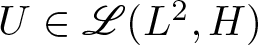 upper U element of upper L left parenthesis upper L 2 comma upper H right parenthesis